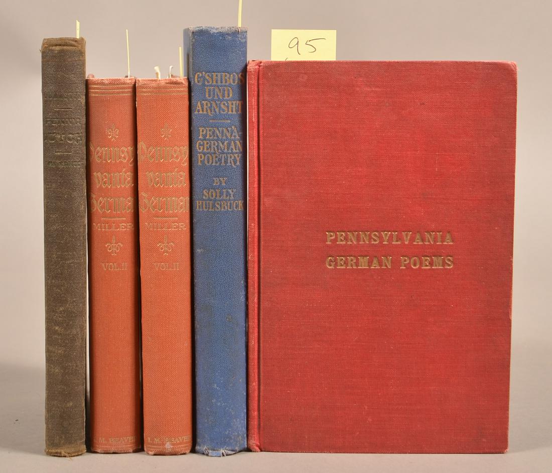 5 Volumes on Penna Germans (1 of 1)