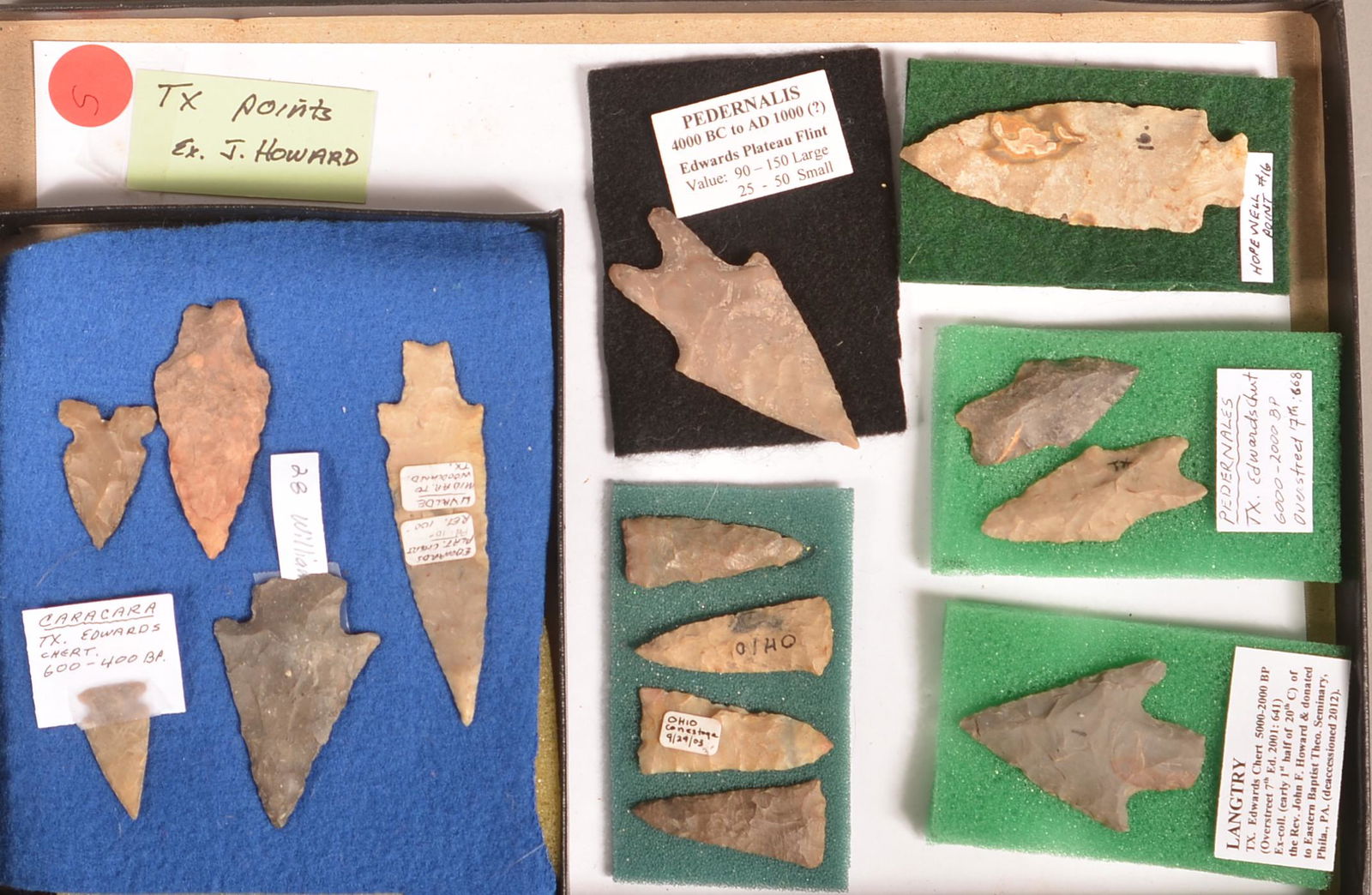 14 Prehistoric Flint Types (1 of 1)