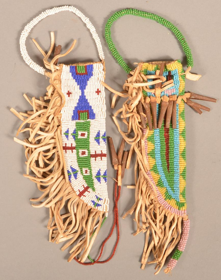 2 Contemporary Plains Indian Style Sheaths (1 of 2)