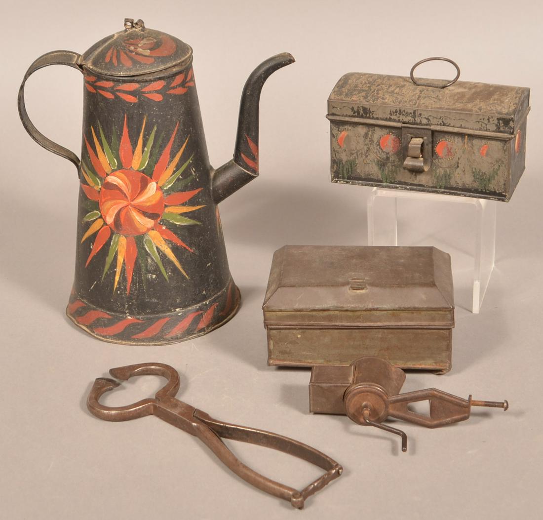 Lot of Antique Metalware. (1 of 3)