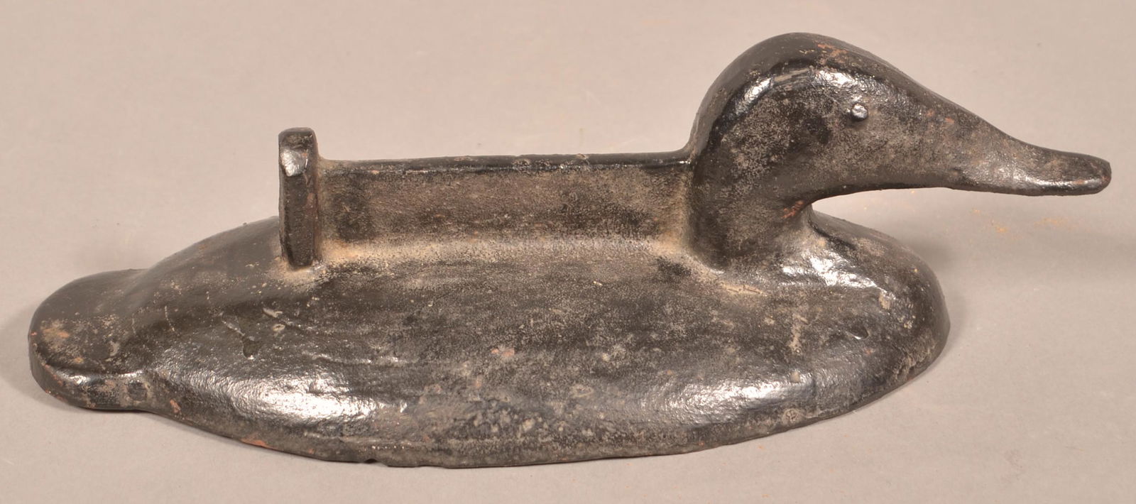 19th Century Cast Iron Duck Form Bootscraper. (1 of 2)