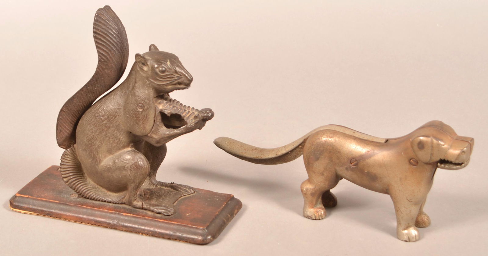 Two Cast Iron Animal Form Nutcrackers. (1 of 7)