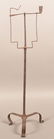 Antique Wrought Iron Combination Lamp.