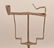Antique Wrought Iron Combination Lamp. - 2