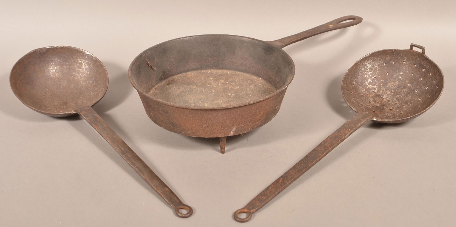 Antique Iron Utensil Lot. (1 of 2)
