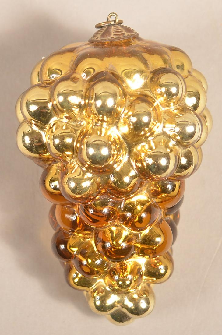Antique German Amber Cluster of Grapes Kugel. (1 of 3)