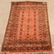 Vintage Geometric Pattern Oriental Area Rug.