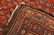 Antique/Vintage Geometric Pattern Oriental Area Rug. - 5
