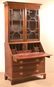 English Chippendale Secretary Desk. - 6