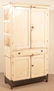Antique Softwood and Punch Tin Pie Safe.