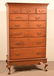 American Queen Anne Walnut Chest on Frame.