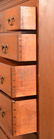 American Queen Anne Walnut Chest on Frame. - 3
