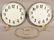 Reproduction Cast Aluminum Street Post Clock. - 2