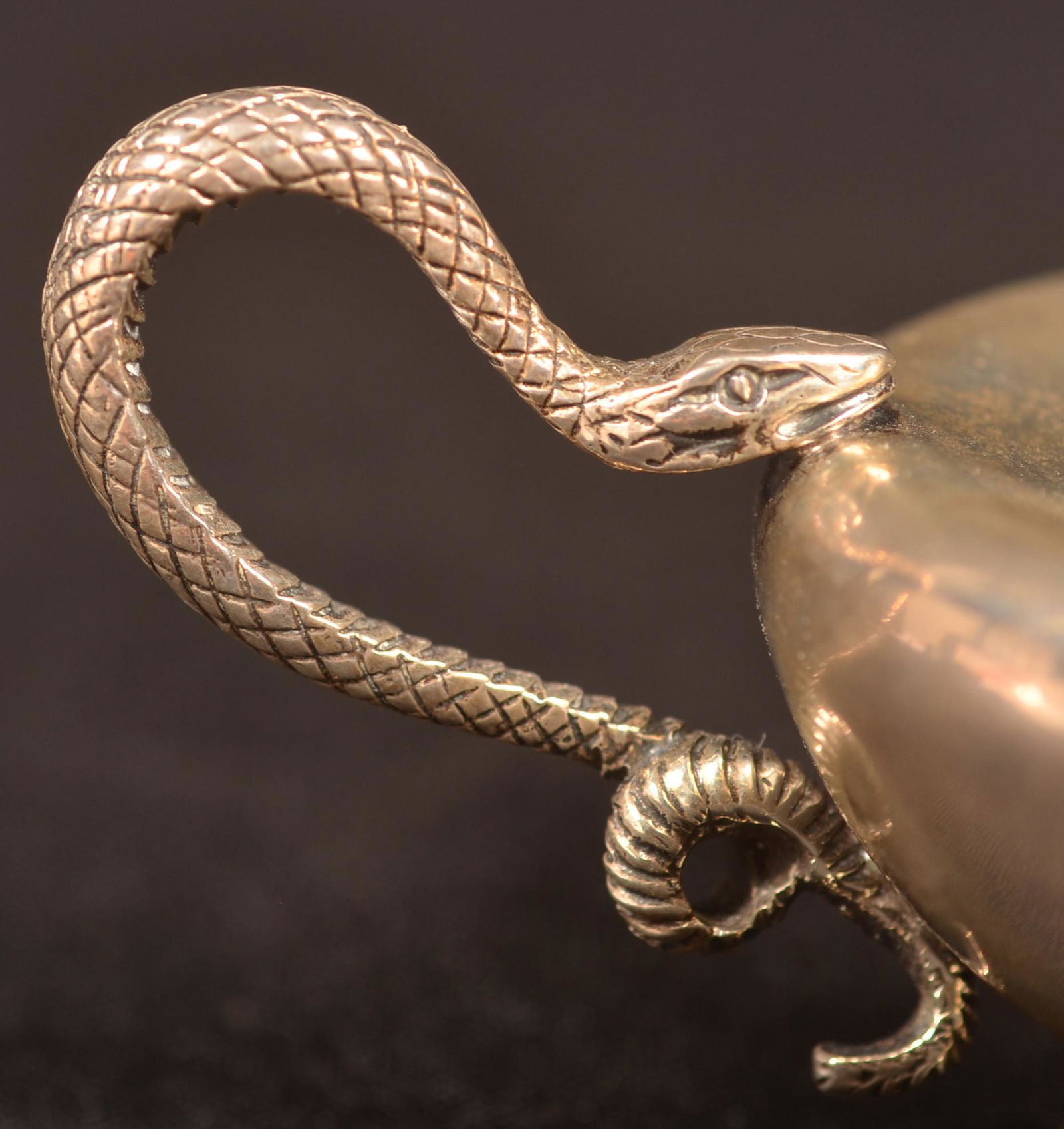 Tiffany & Co. Sterling Cigar Lighter with Snake Handle. - 3