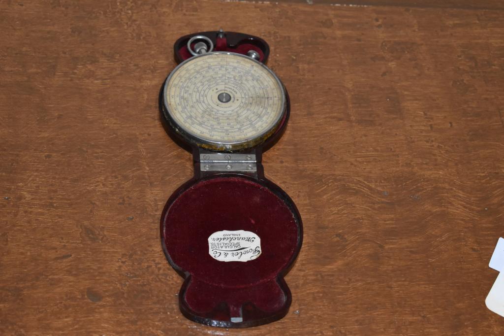 Vintage Fowlers Mechanical Calculator (1 of 5)