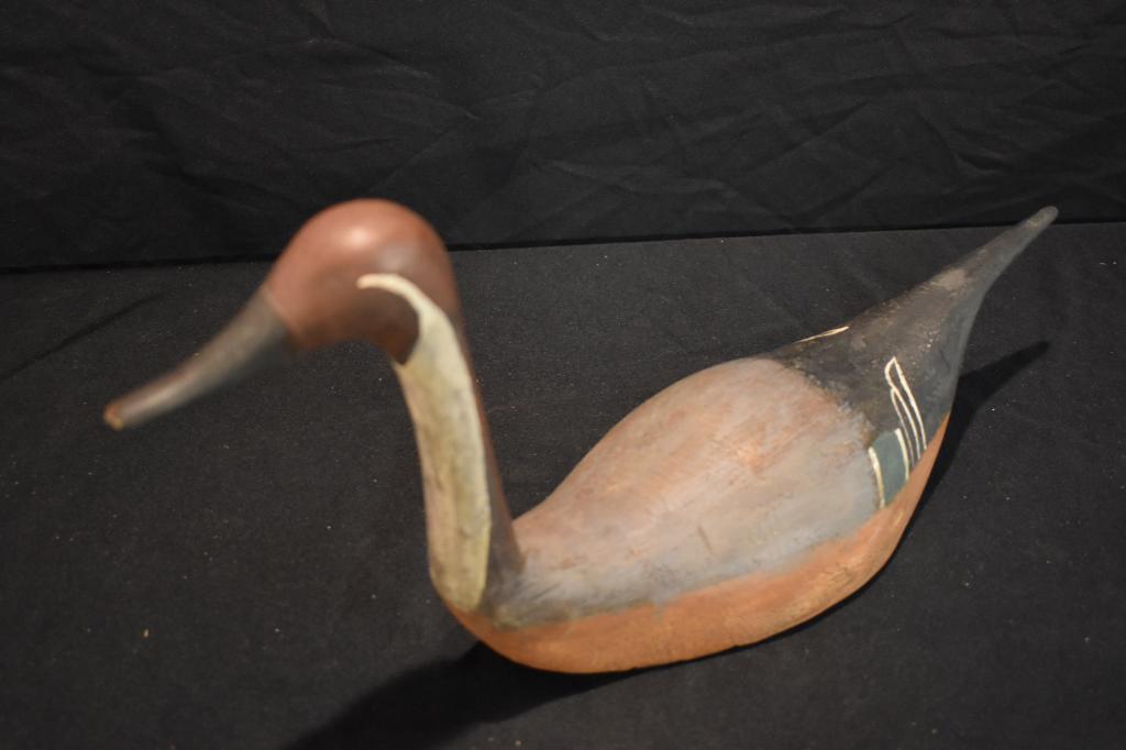 Contemporary Keith Collis Folk-Art Wood Carving - (1 of 2)