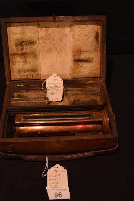 Vintage US Internal Revenue Alcohol Tester (1 of 2)