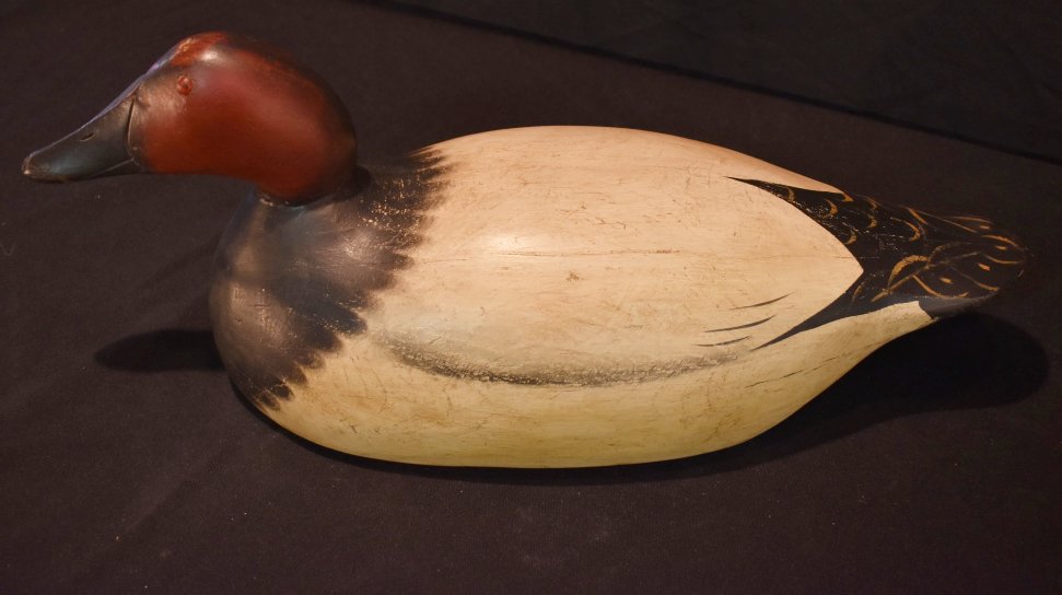 Mason Vintage Duck Decoy - Canvasback Drake (1 of 2)