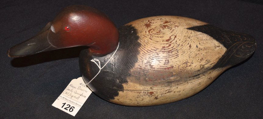 Mason Vintage Duck Decoy - Canvasback (1 of 3)