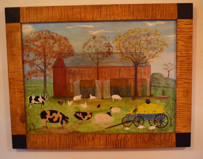 Contemporary Keith Collis Oil On Canvas (1 of 1)