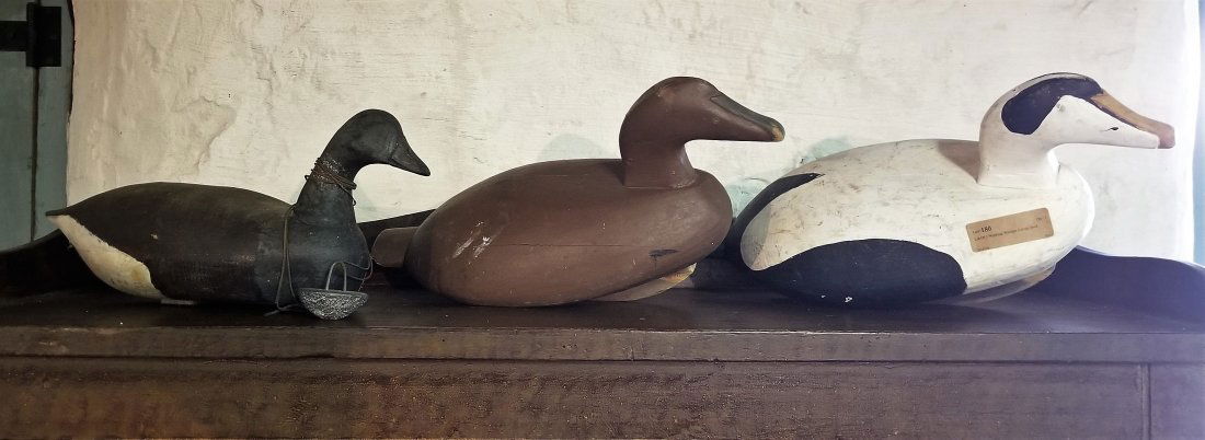 (3) Working Wooden Carved Duck Decoys (1 of 4)