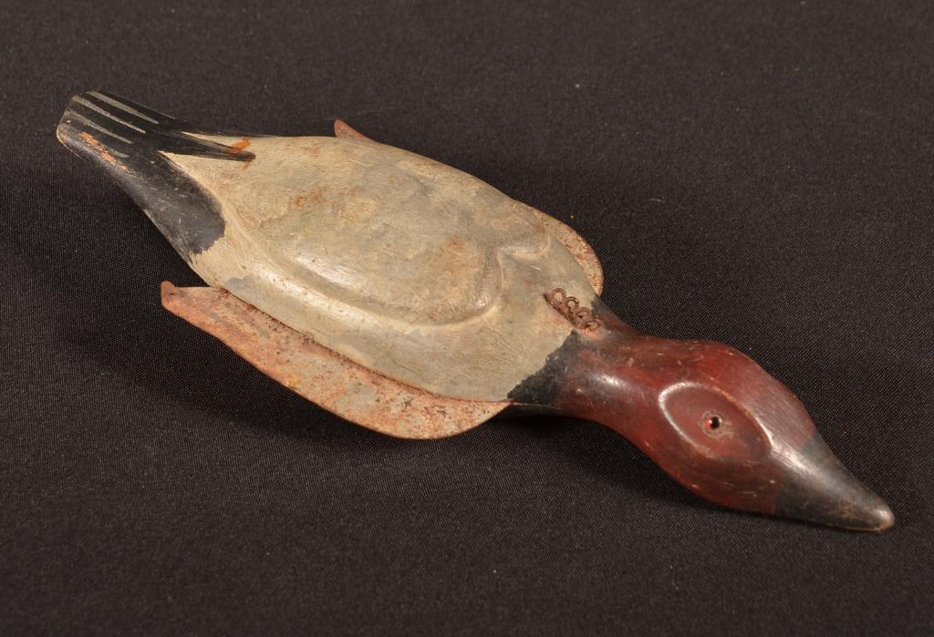 Antique Wooden Duck Decoy (1 of 3)
