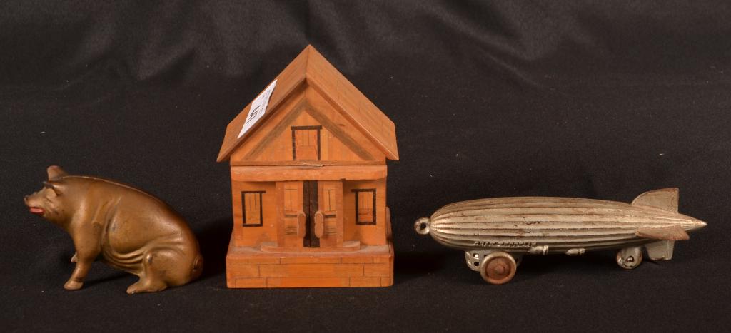 (3) Coin Banks (1 of 4)