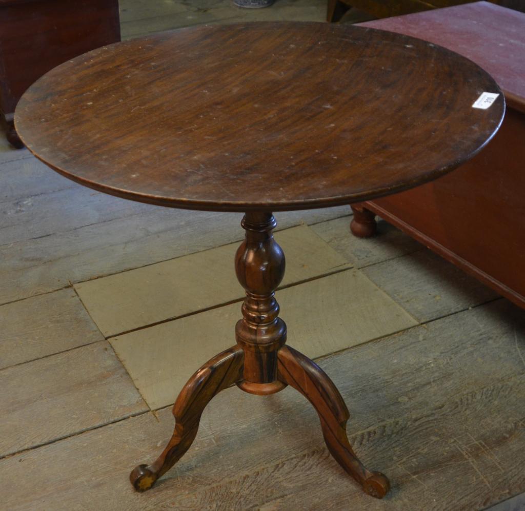 Early 19th Century Padauk Tilt-Top Tea Table (1 of 4)