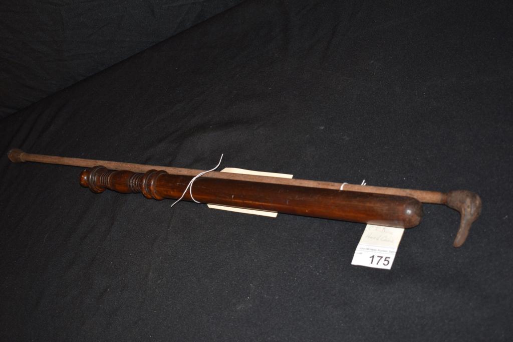 Antique Wooden Cane (1 of 3)