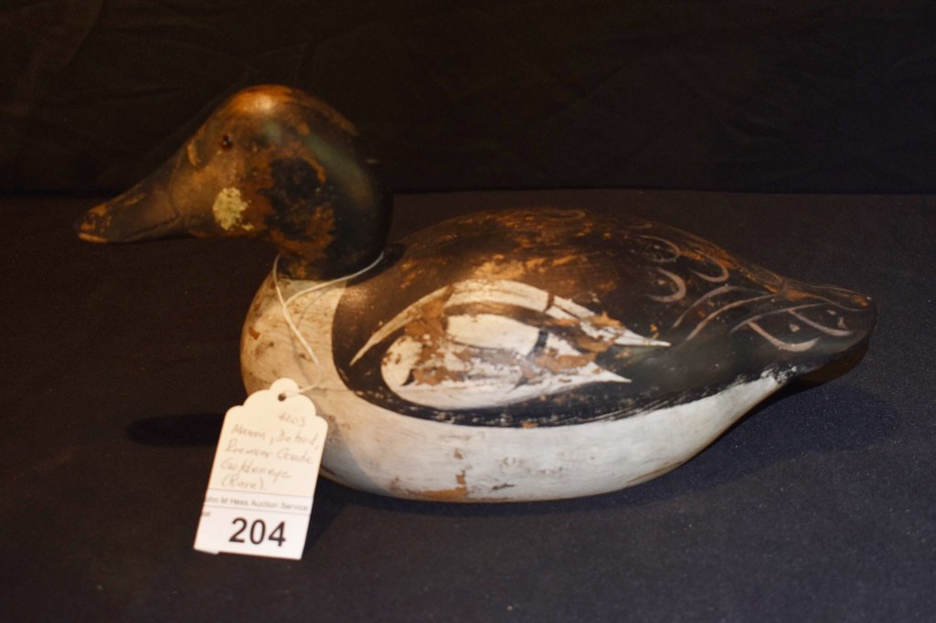 Mason Vintage Duck Decoy - Golden Eye (1 of 2)