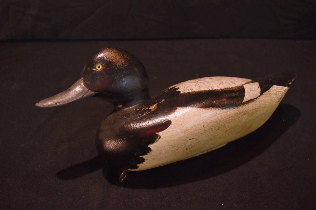 Mason Vintage Duck Decoy - Bluebill Drake (1 of 1)