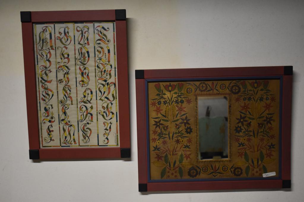 (2) Garnett G.B. French Contemporary Watercolors (1 of 3)