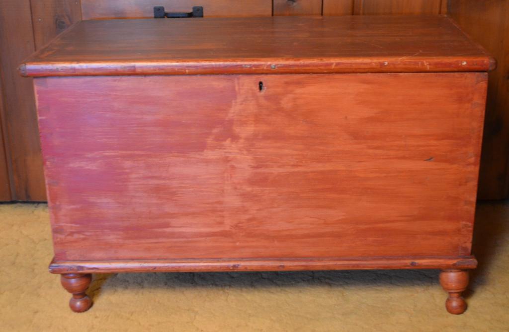 Softwood 19th Century Blanket Chest (1 of 5)