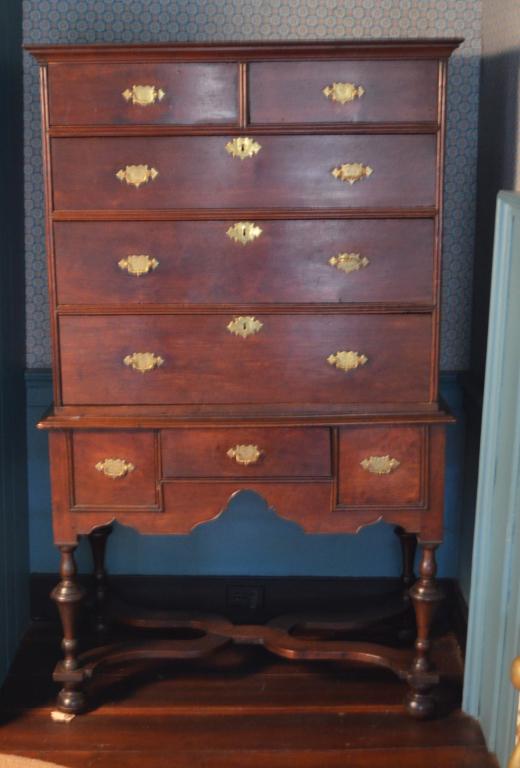 William And Mary Chest On Frame Circa Early 1700S (1 of 11)