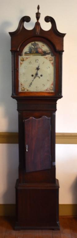 19Th Century Mahogany Tall Case Clock (1 of 5)