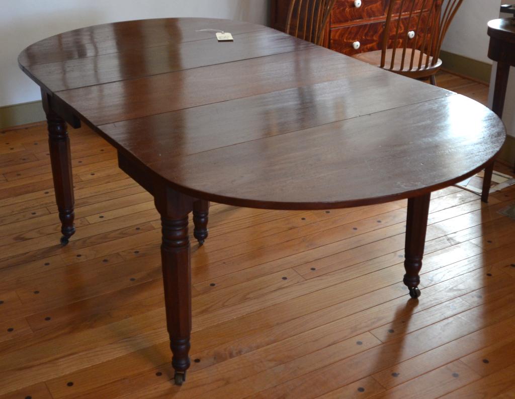 19Th Century Walnut Drop Leaf Extension Dining Tab (1 of 3)