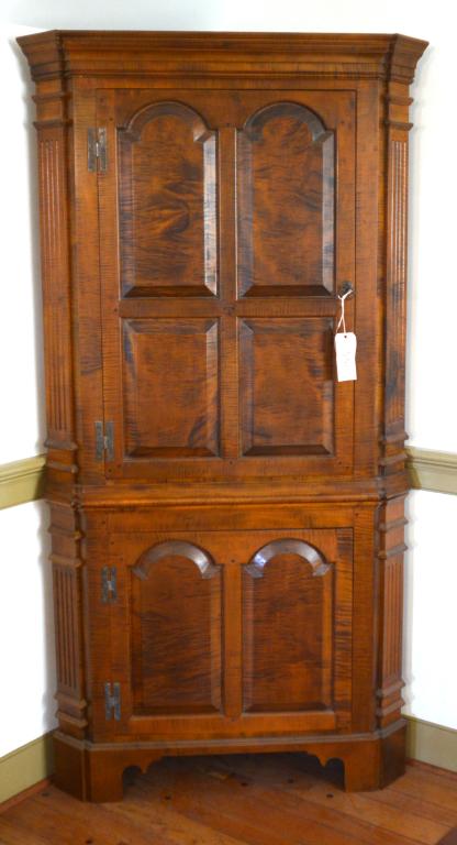 Reproduction Tiger Maple Blind Door (1 of 5)