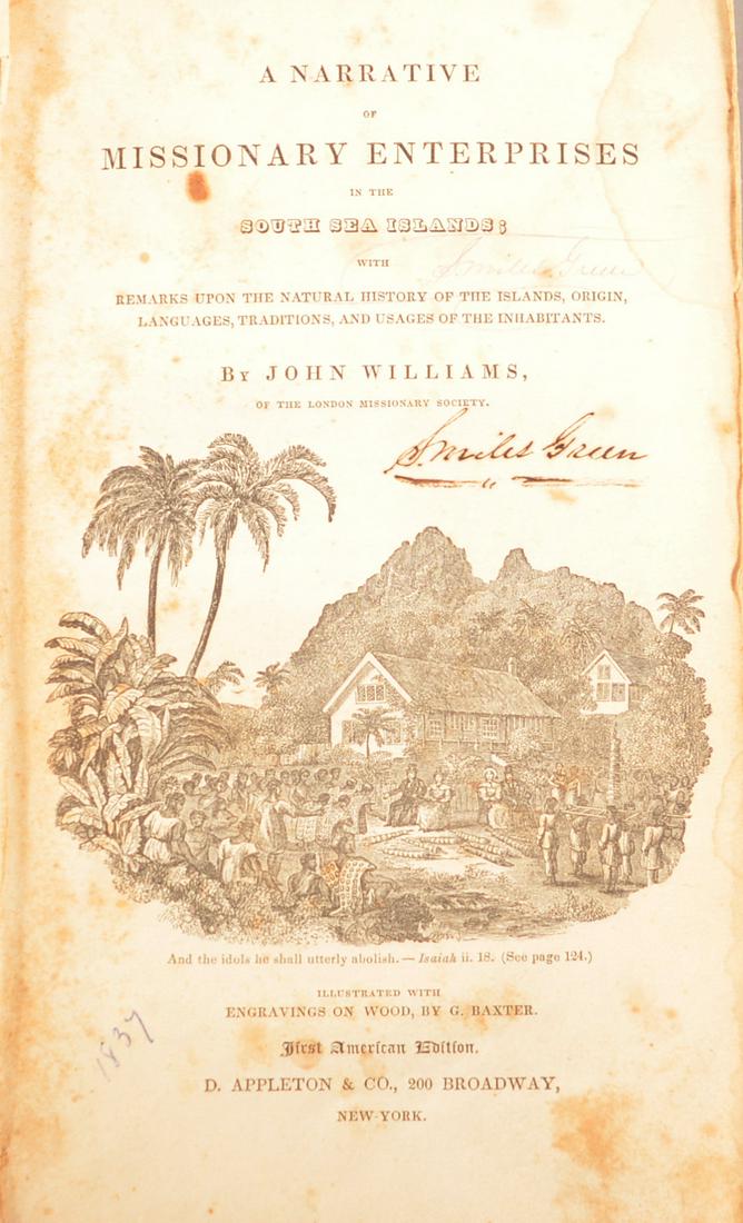 1837 Missionaries in the South Seas (1 of 3)