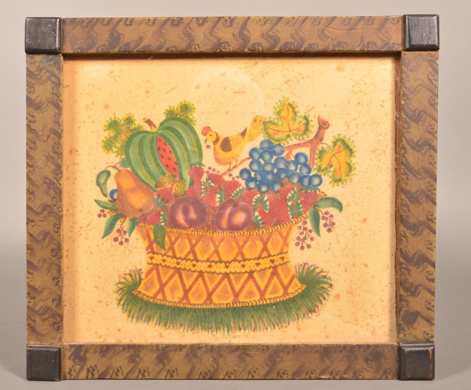 Unsigned Contemporary Basket of Fruit Theorem. (1 of 3)