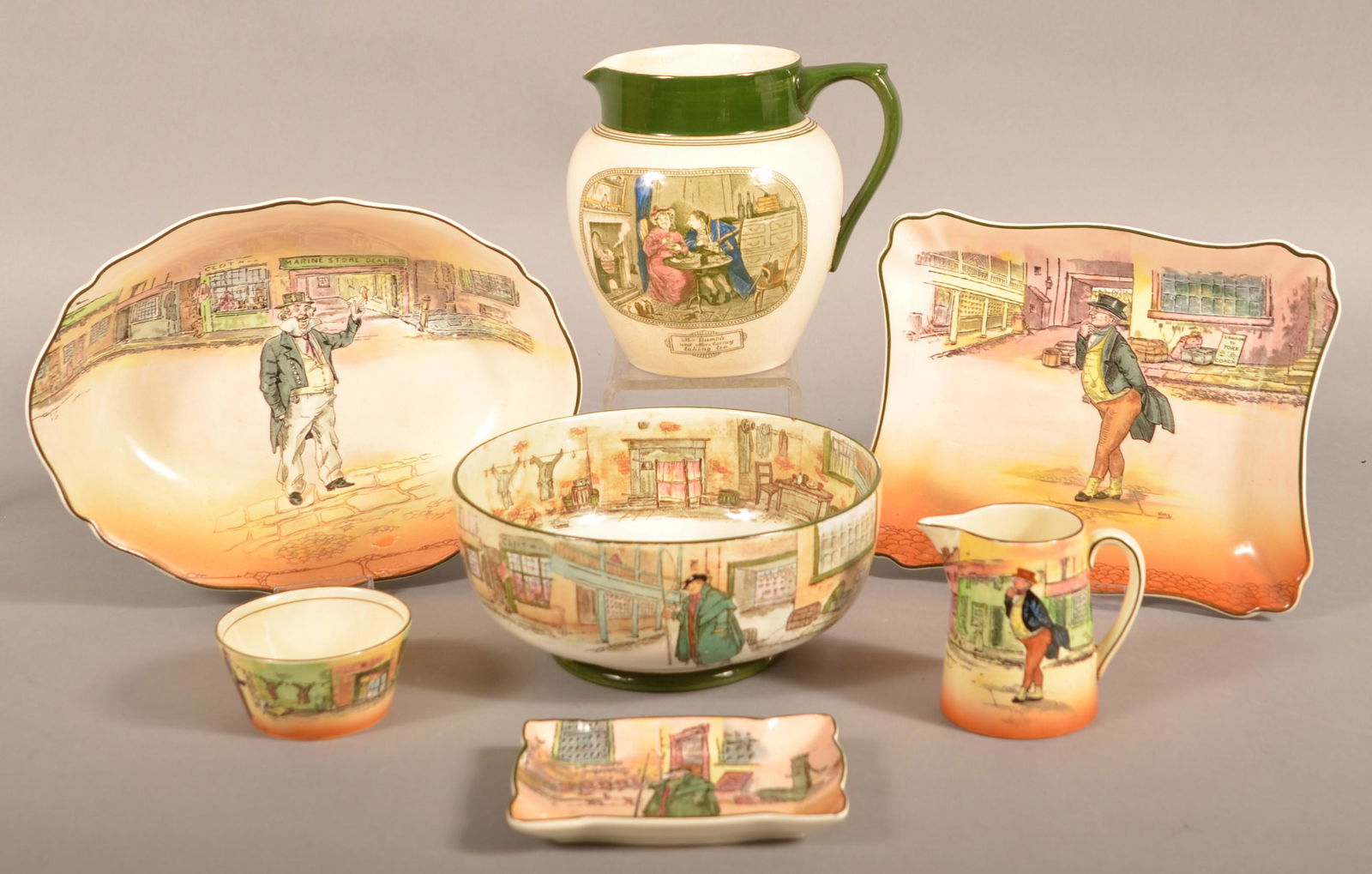 Royal Doulton "Dickens-Ware" Tableware China. (1 of 4)