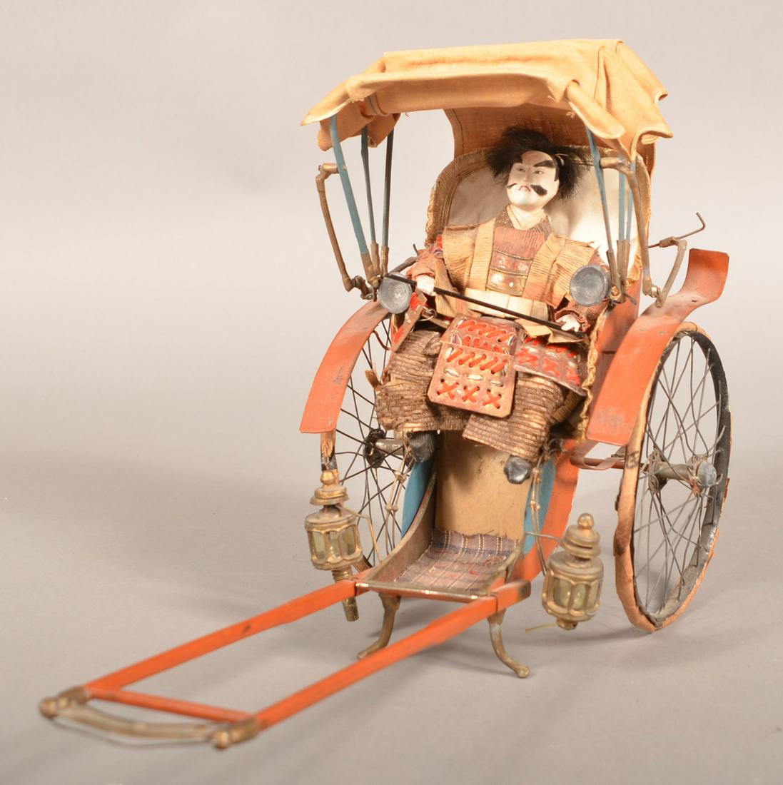 Rare Nette - Partial Ives Rickshaw Toy, Circa 1881. (1 of 5)