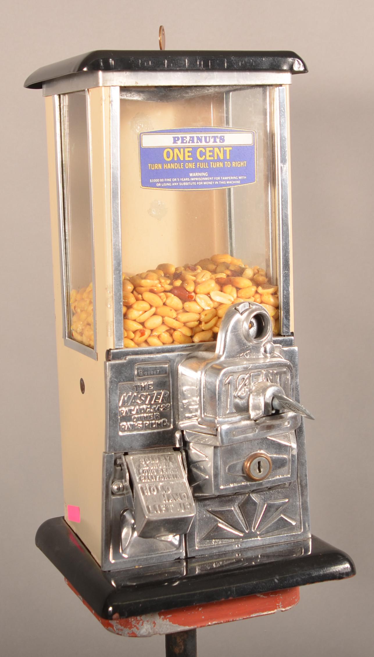 Norris Masters Art Deco 1ï¿ Candy/Peanut Machine. (1 of 6)