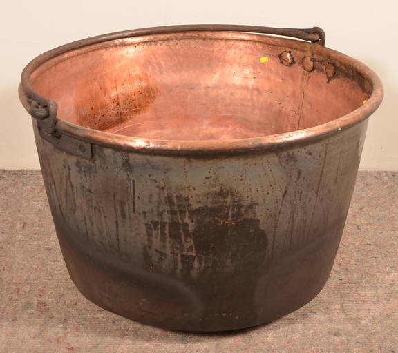 Pennsylvania 19th Century Copper Apple Butter Kettle. May 22, 2021 Conestoga Auction Company