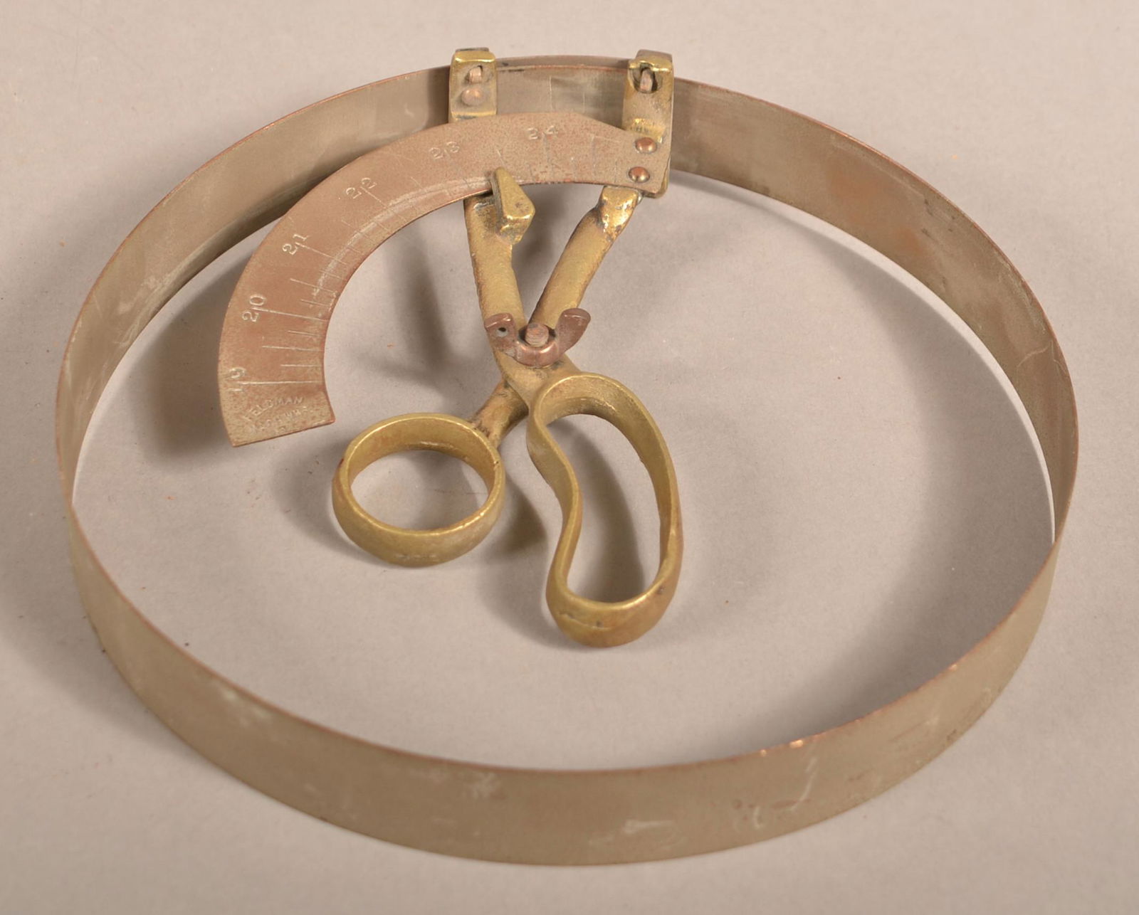 Feldman Machine Works NYC Adjustable Hat Sizer. (1 of 2)