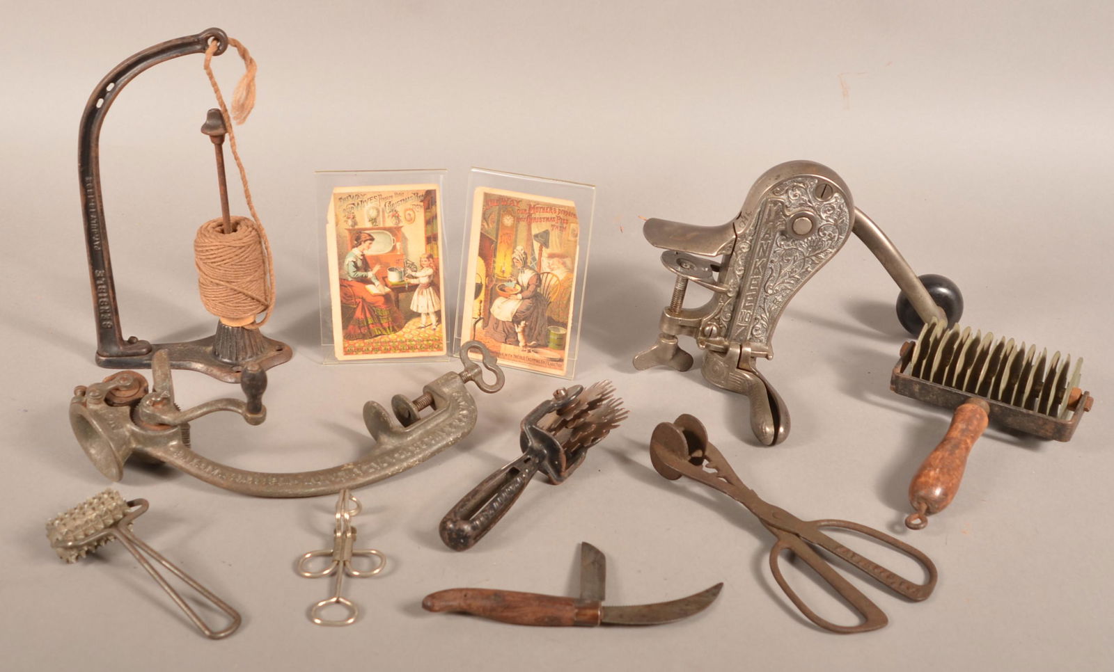 Various Antique/Vintage Metal Kitchen Gadgets. (1 of 2)