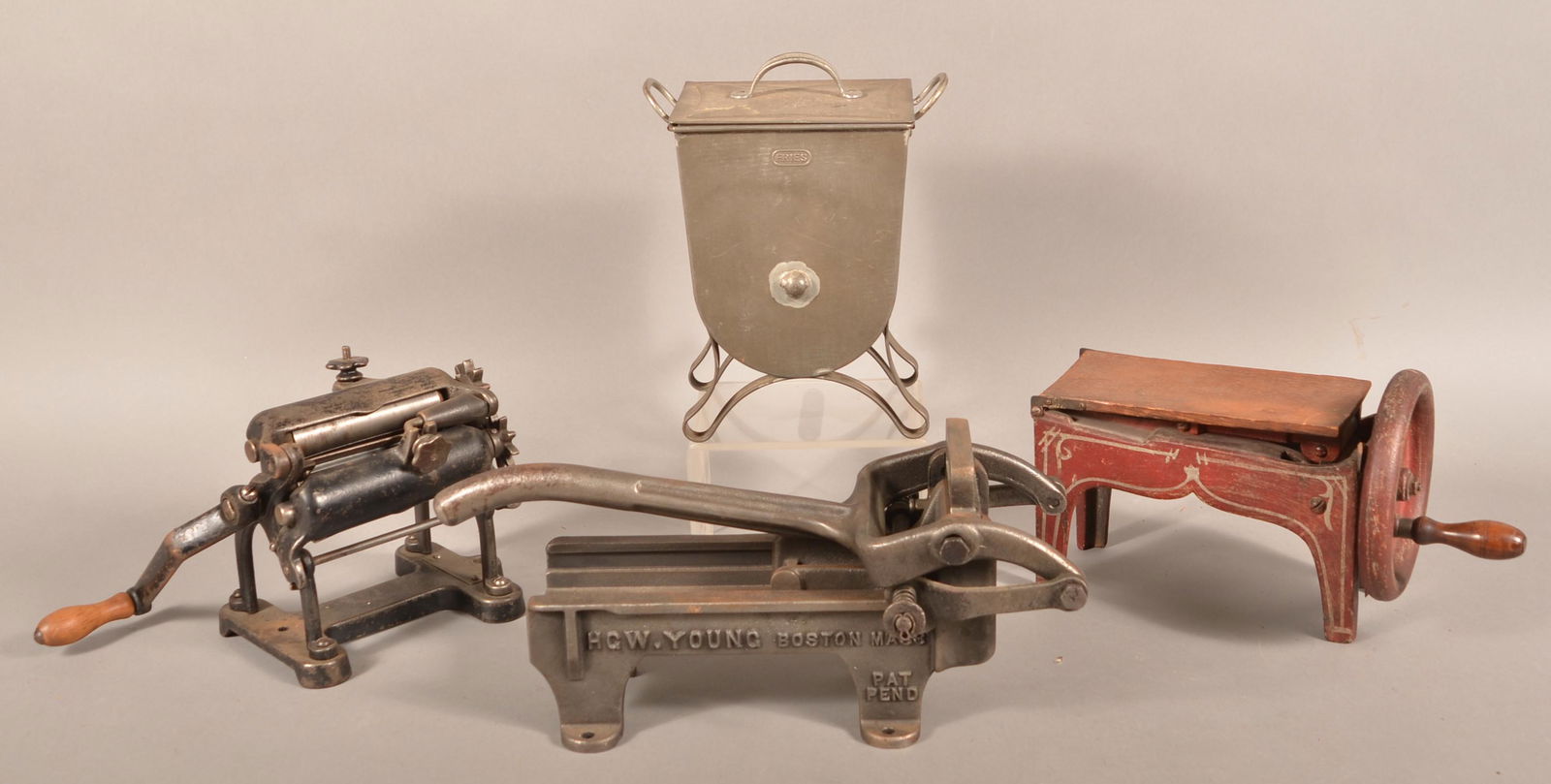 Four Antique/Vintage Metal Kitchen Gadgets. (1 of 3)