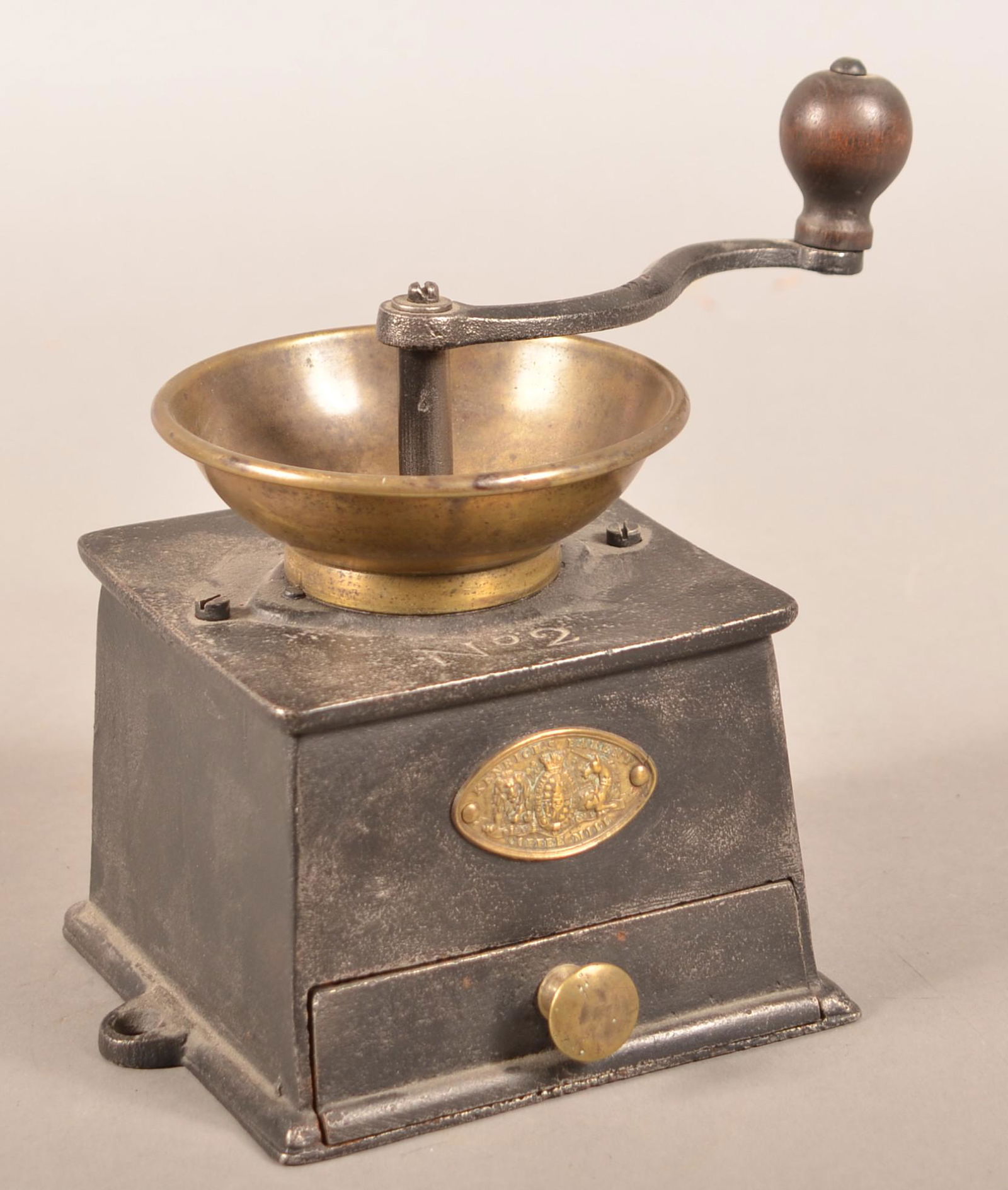 Kenrick's Patent No. 2 Cast Iron Coffee Mill. (1 of 4)