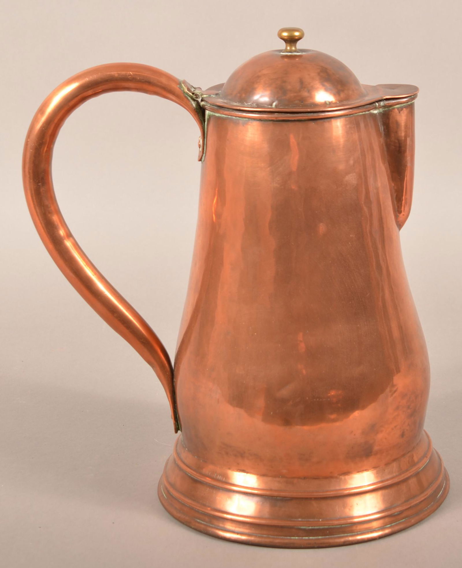 Rare Pennsylvania 19th Century Copper Harvest Flagon. (1 of 6)