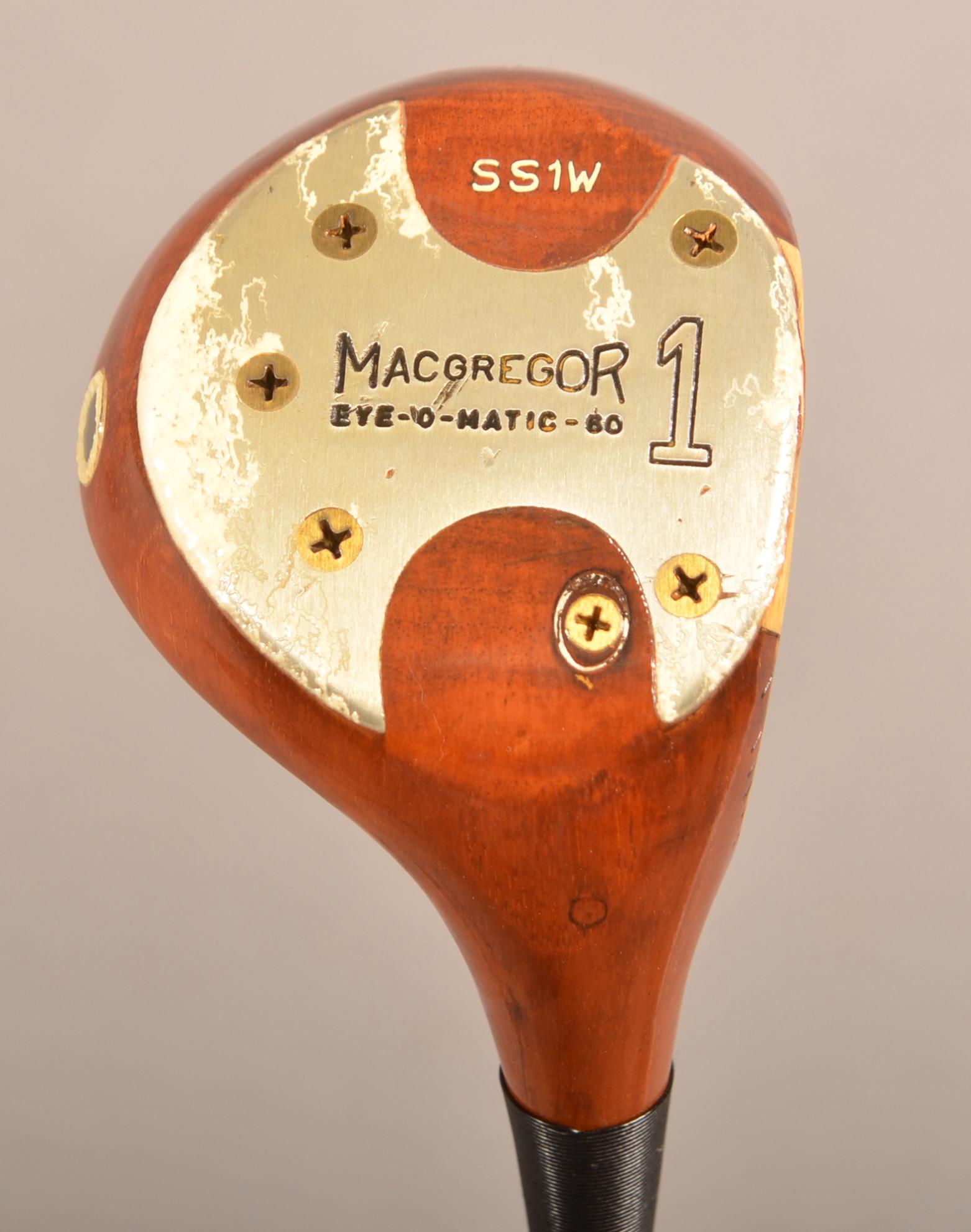 MacGregor Tommy Armour SS1W Persimmon Driver (1 of 4)