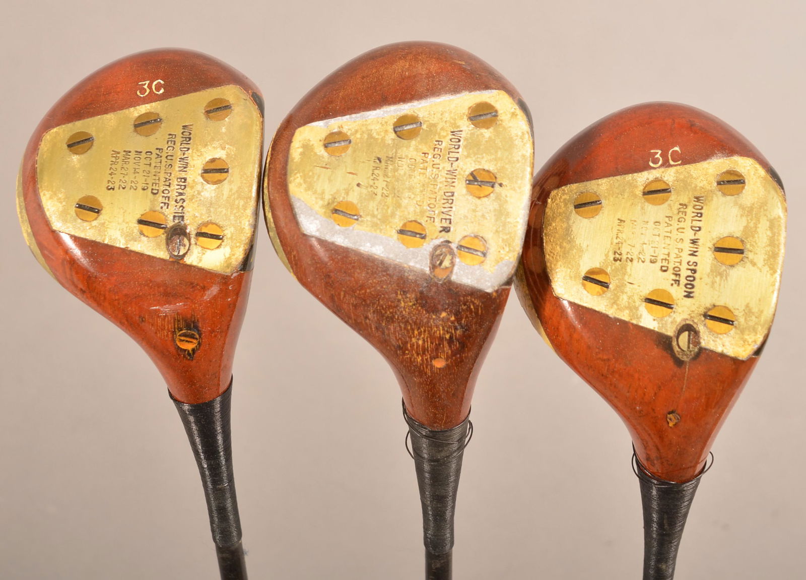 3 Clubs; MacGregor World Win Fancy Face Woods (1 of 4)